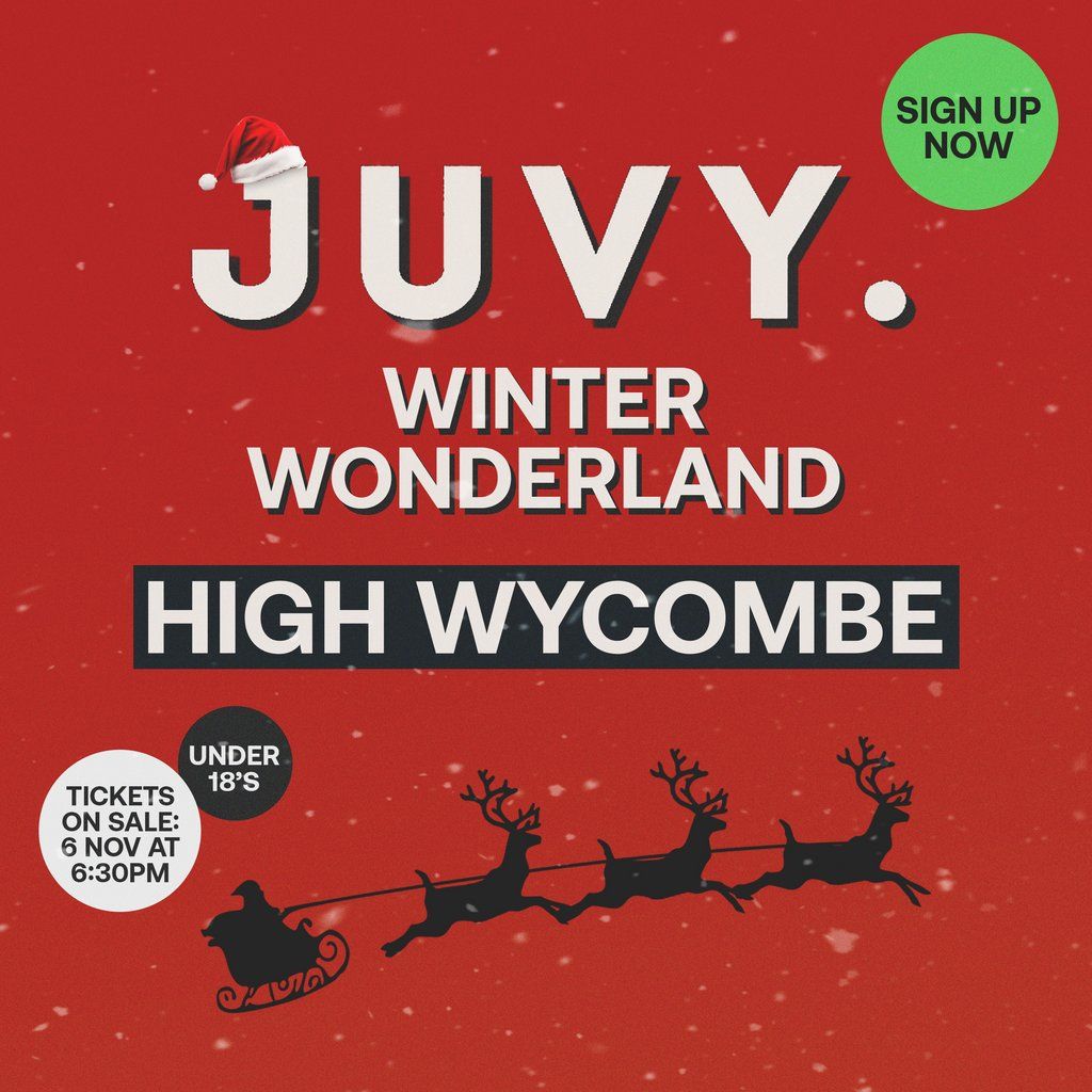 JUVY Under 18s  - Xmas Tour - Tues 23 December - HIGH WYCOMBE