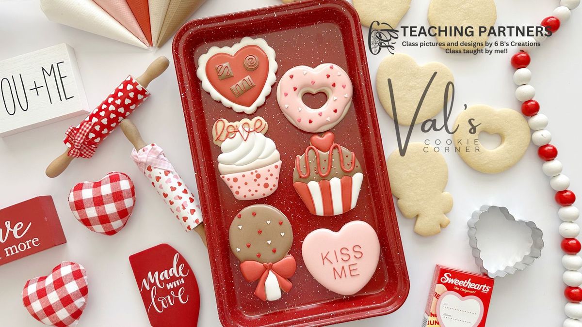 Sweet Treats - Valentine Cookie Decorating Class