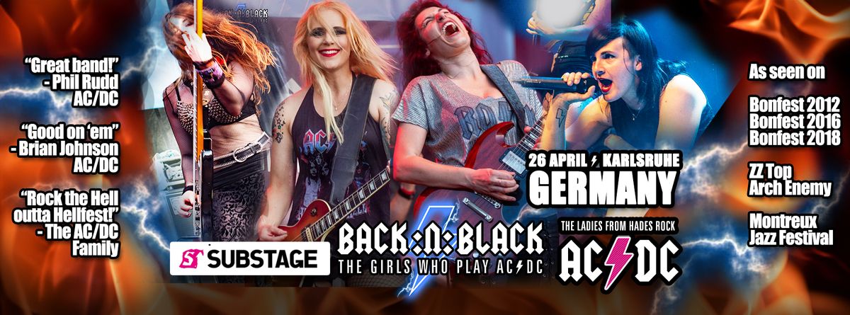 BACK:N:BLACK @ Substage, Karlsruhe, GERMANY