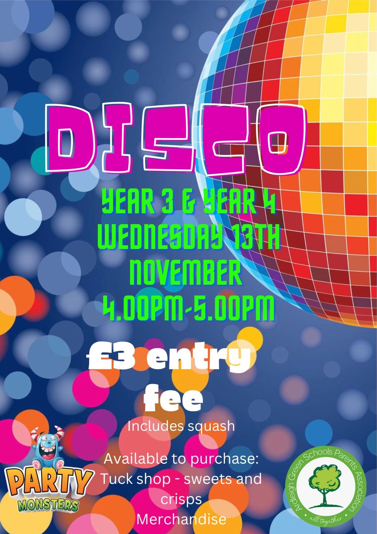 Disco Year 3 and 4