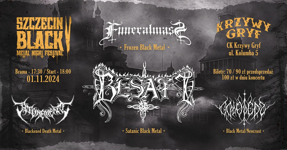 BLACK METAL NIGHT FESTIVAL VOL. V SZCZECIN