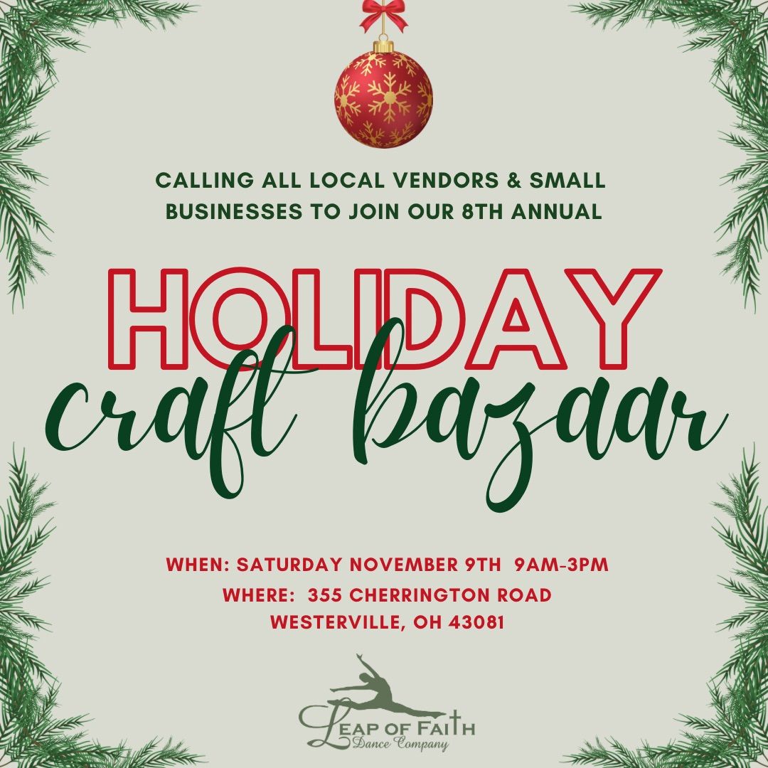 8th Annual Holiday Craft Bazaar 