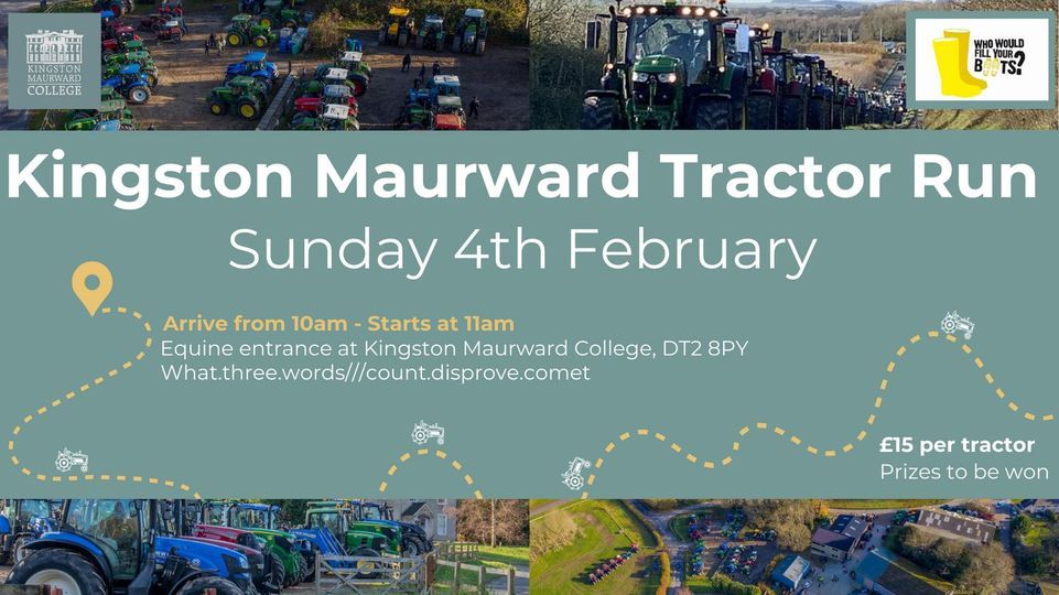 Kingston Maurward Tractor Run 2024