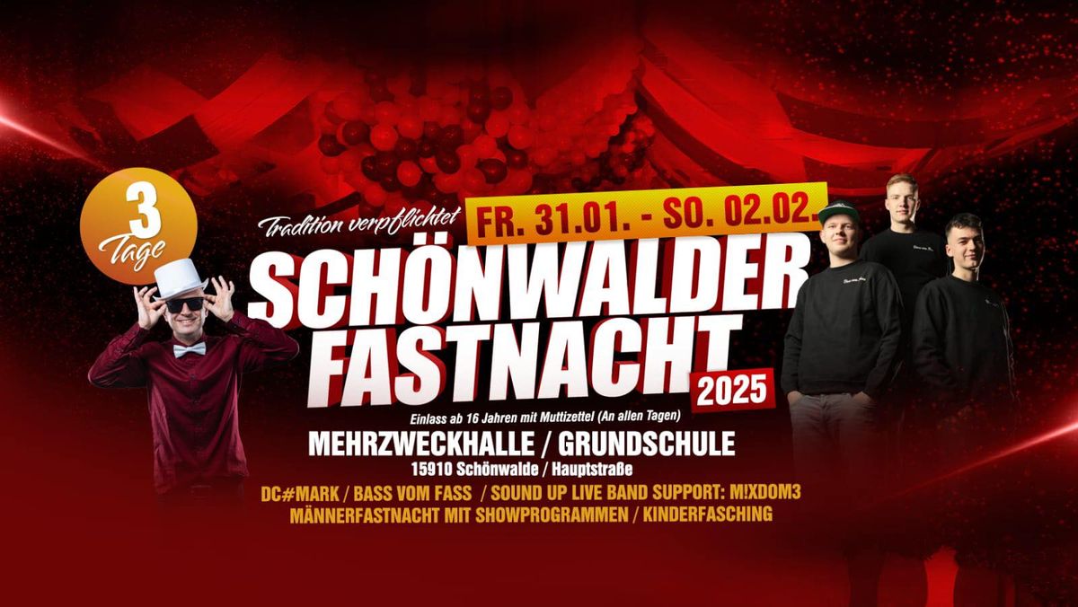 Fastnacht Sch\u00f6nwalde 2025