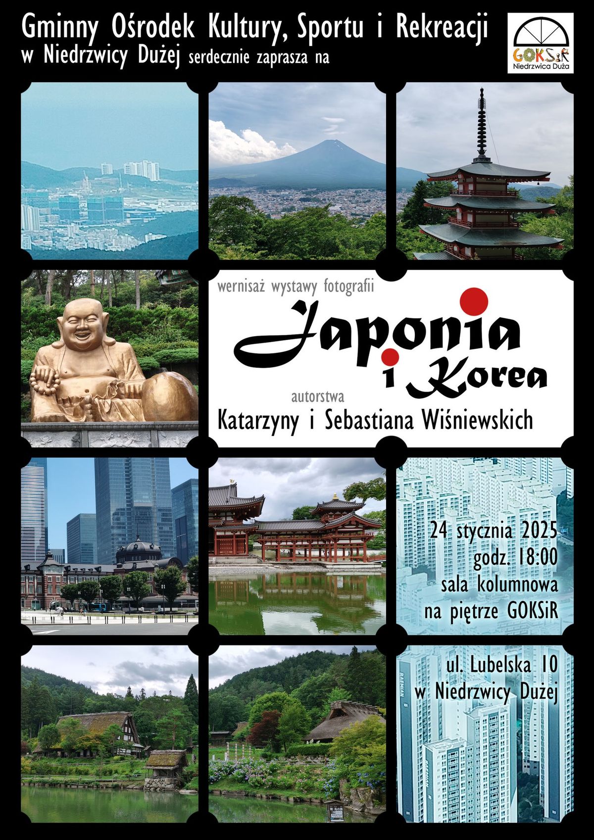 Wernisa\u017c wystawy fotografii "Japonia i Korea"