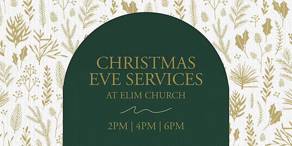 Christmas Eve at Elim Church