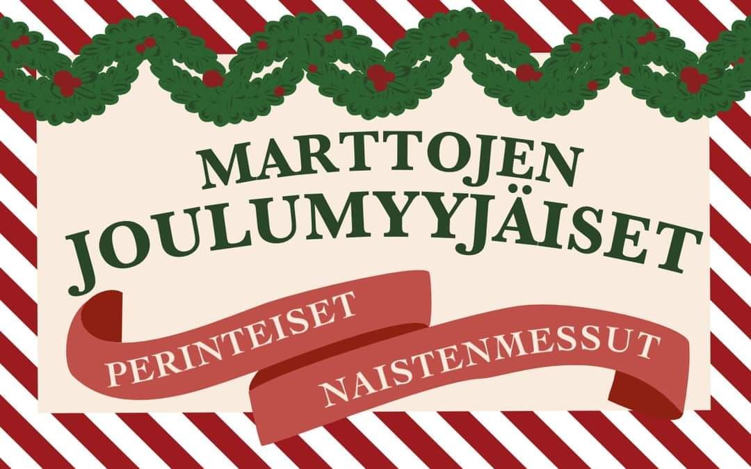 Marttojen joulumyyj\u00e4iset 2024