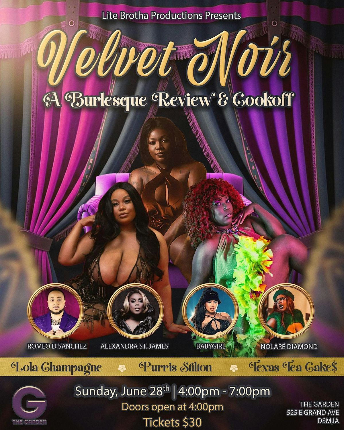 Soul Sista Cook Off: Velvet Noir