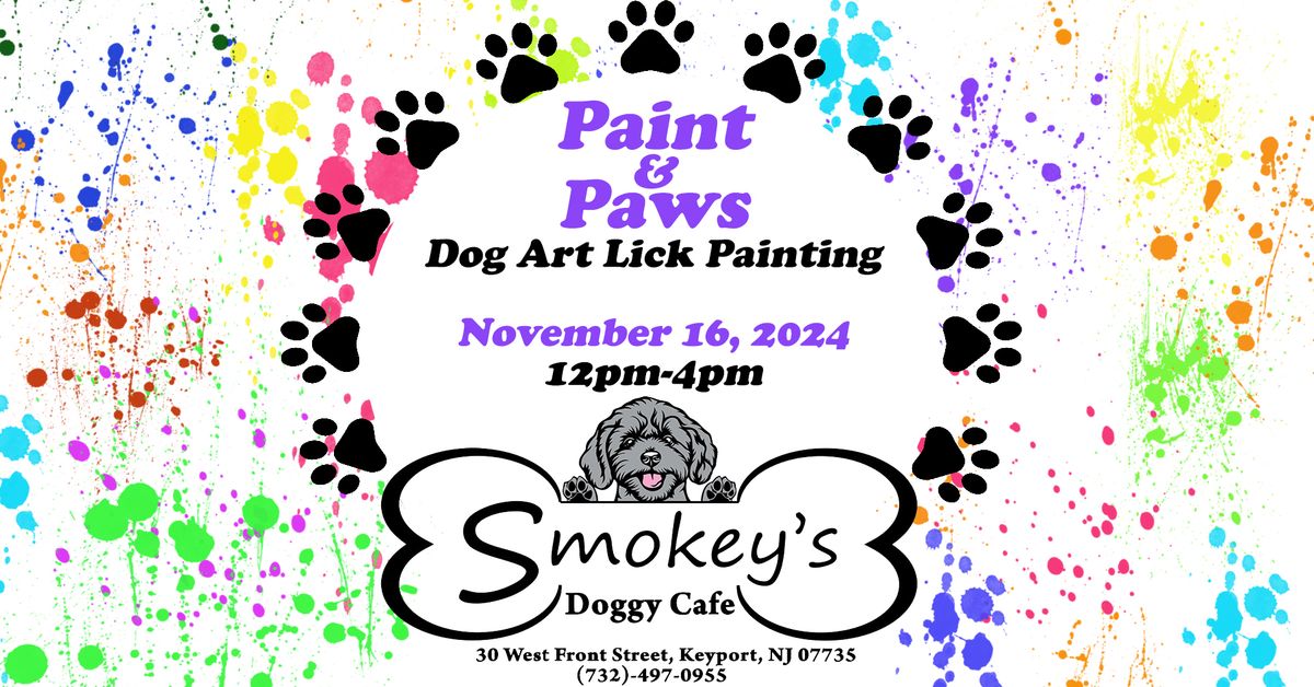 Paint & Paws - Dog Art Lick Painting