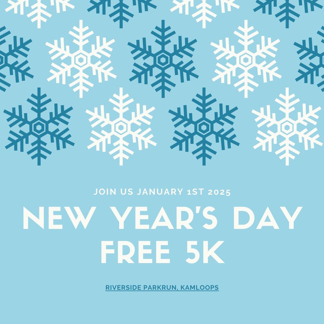 New Year's Day - Riverside parkrun, Kamloops