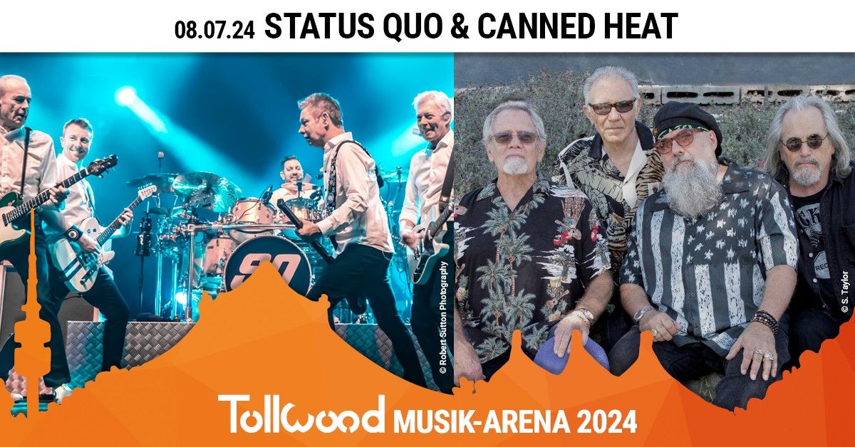 Status Quo & Canned Heat | Tollwood Musik-Arena 2024