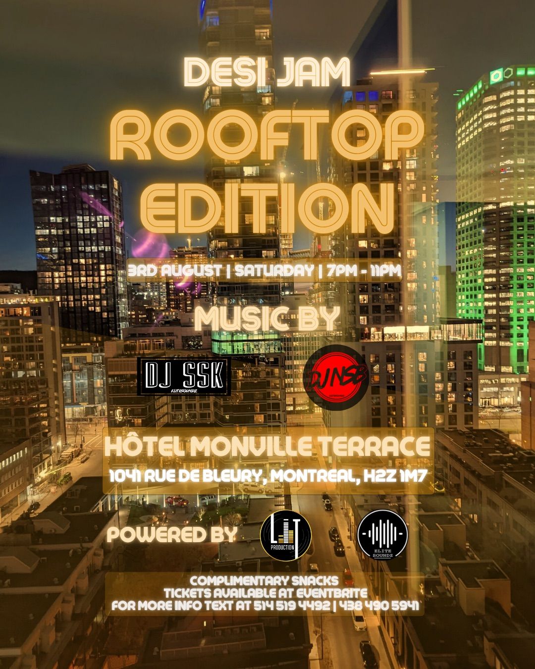 Desi Jam ROOFTOP Edition 