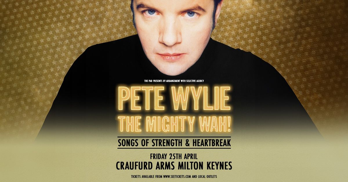 Pete Wylie  - The Mighty WAH! |  Songs Of Strength & Heartbreak\u2019 tour 2025 | Milton Keynes 