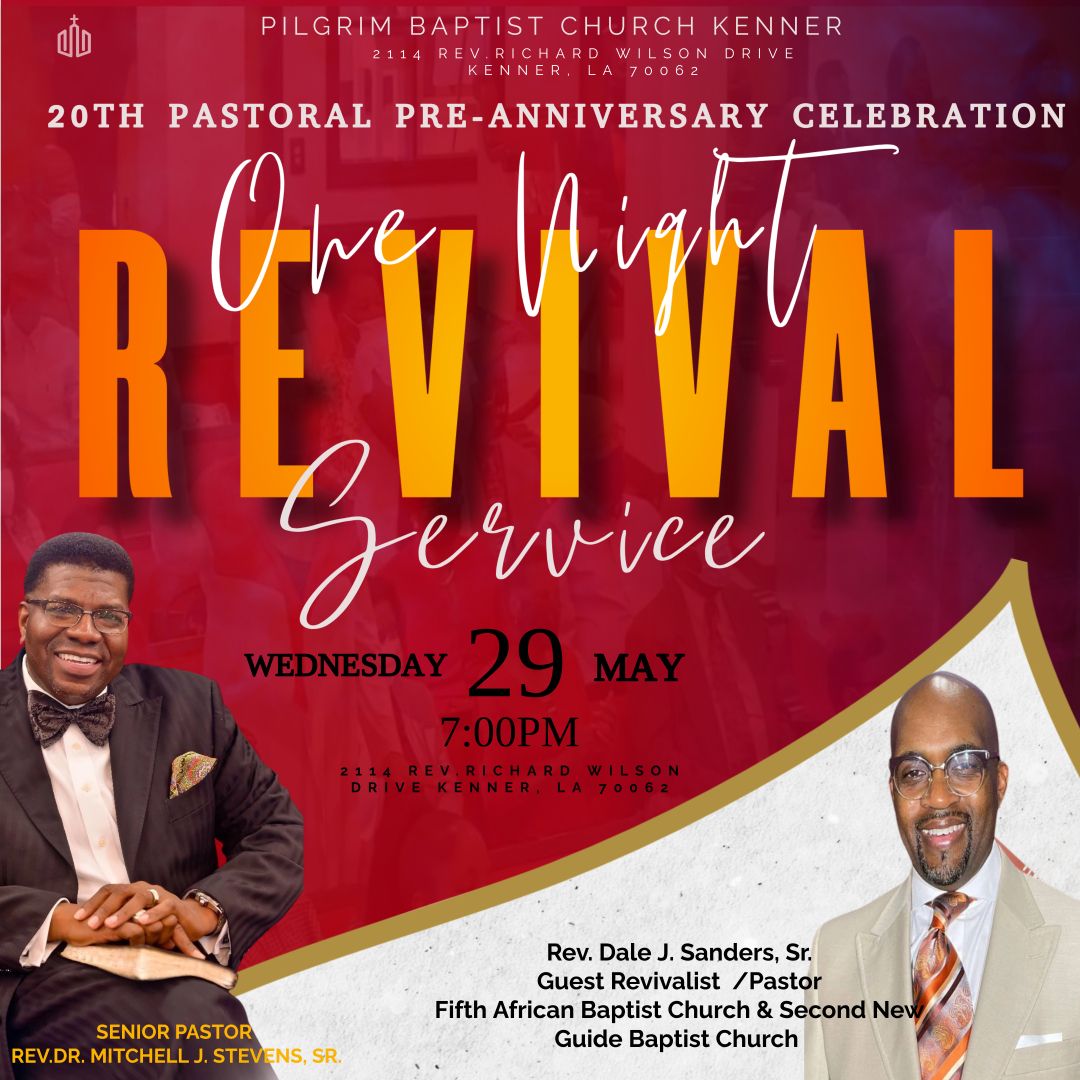 One Night Revival-20th Pastoral Pre-Anniversary 