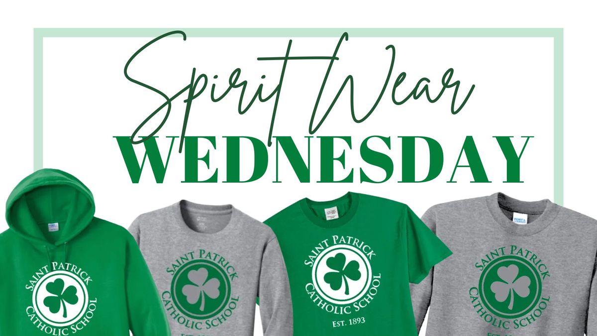 Spirit Wear Wednesdays