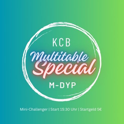 KCB Special: Multitable-MDYP