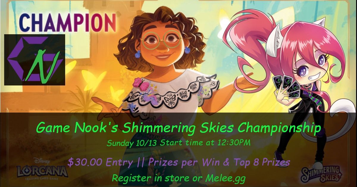 Game Nook's Shimmering Skies Championshiop