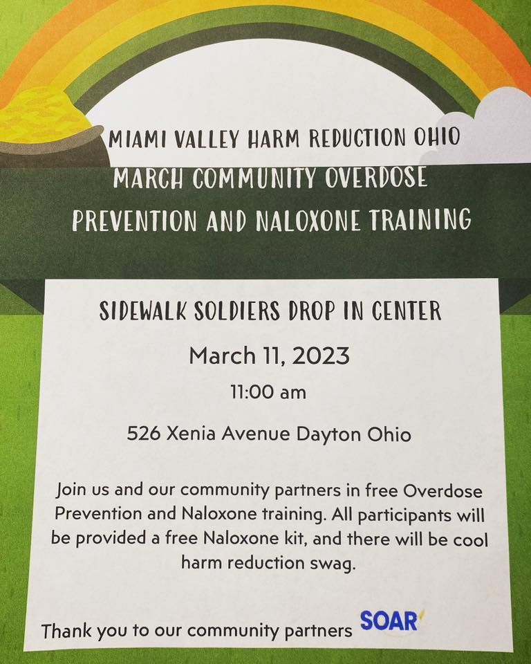 Community Overdose Prevention and Naloxone Training