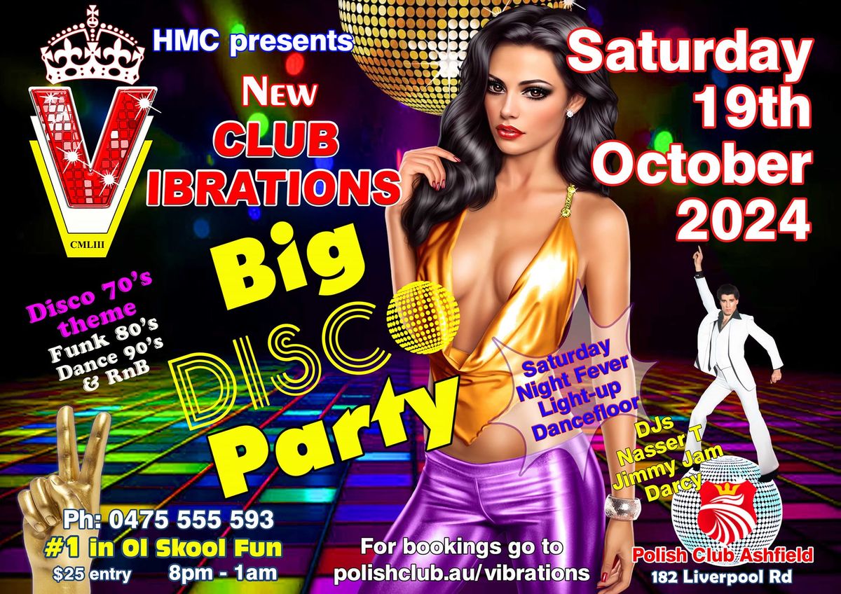 Big Disco Party - Club Vibrations 