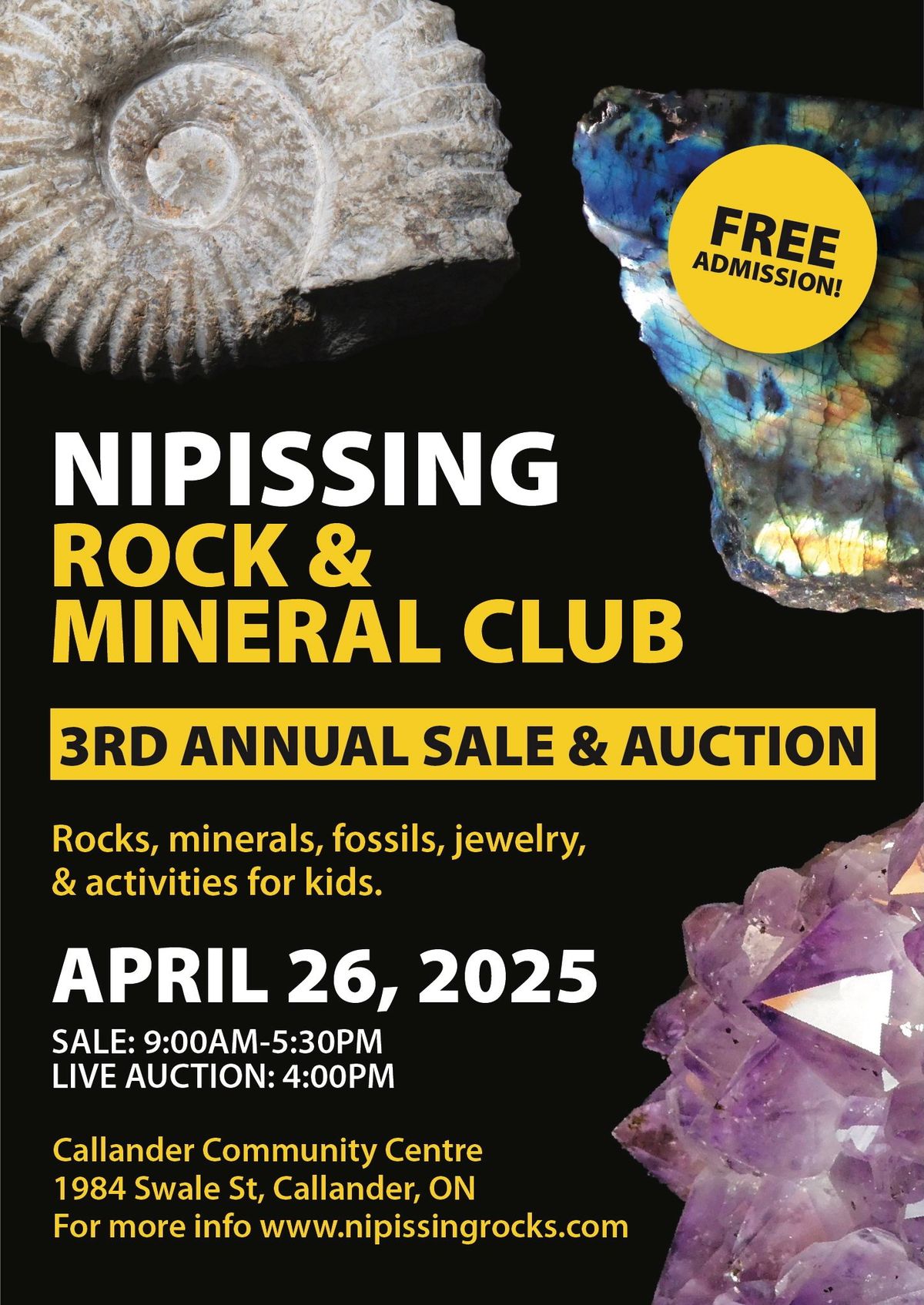 NRMC 3rd Annual Sale & Auction