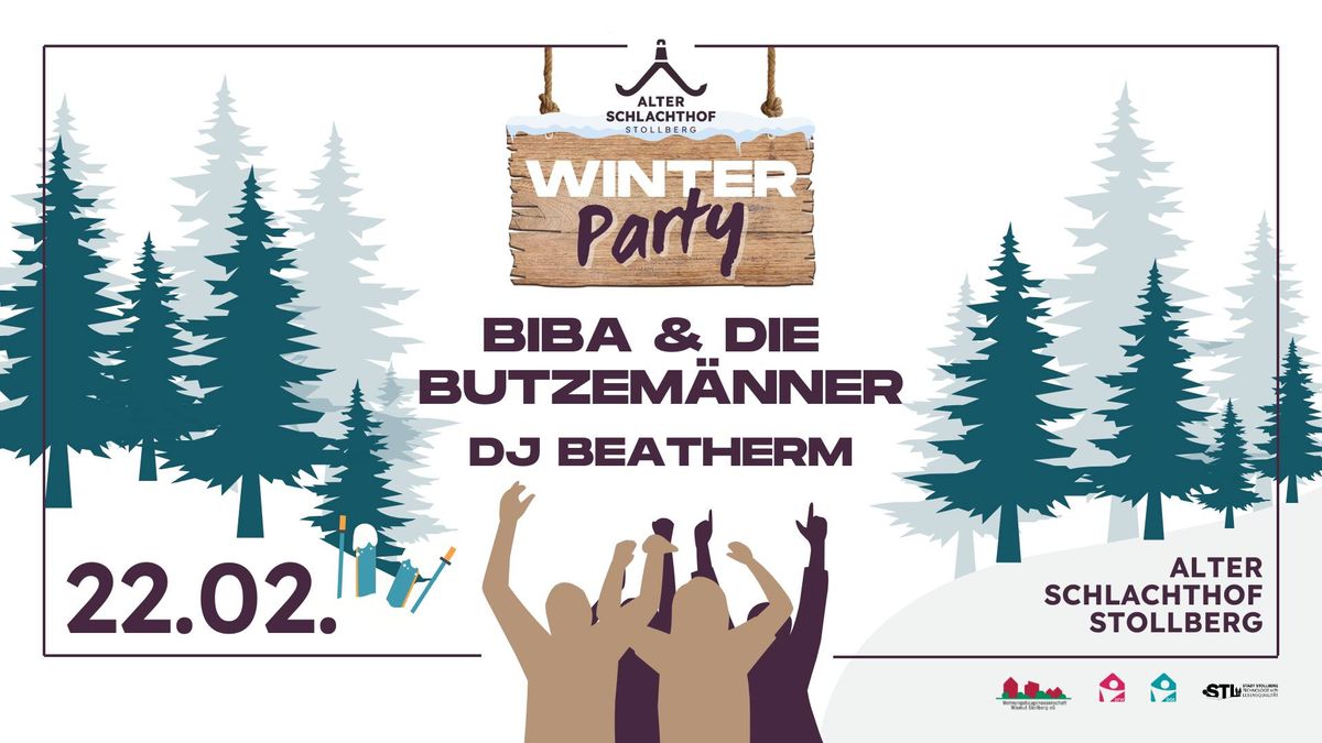 Winterparty | BIBA & die Butzem\u00e4nner + DJ BeatHerm