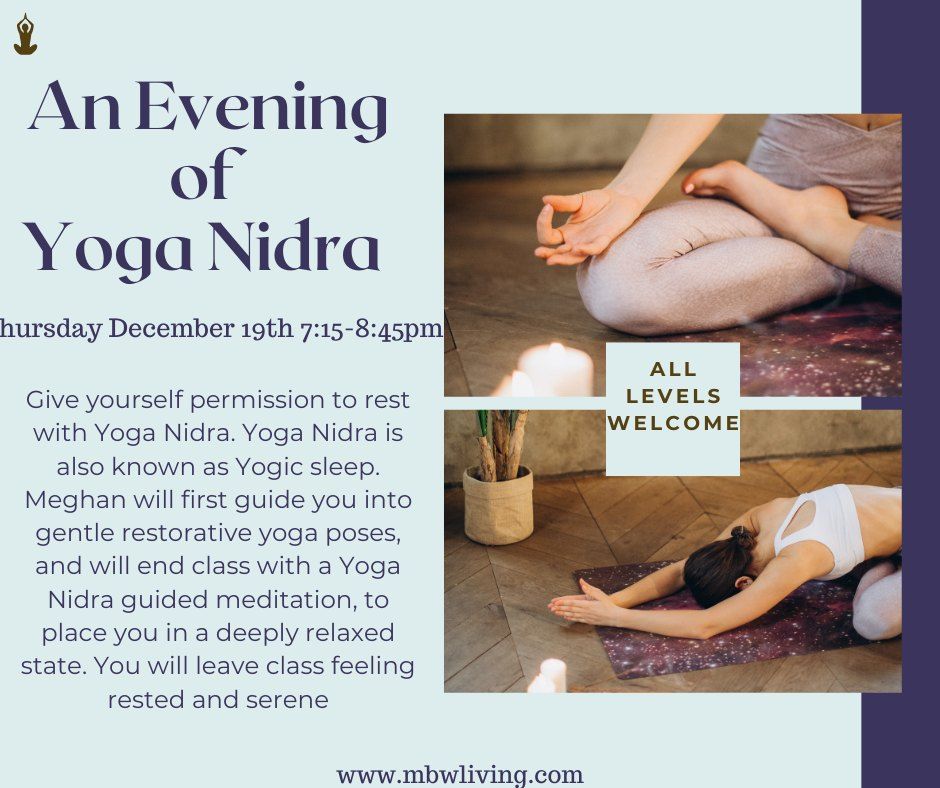 An Evening of Yoga Nidra 