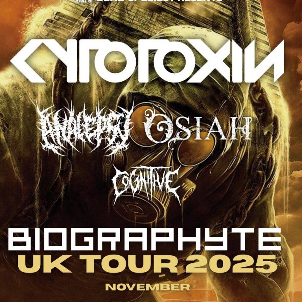 Cytotoxin, Analepsy, Osiah & Cognitive - The Bread Shed