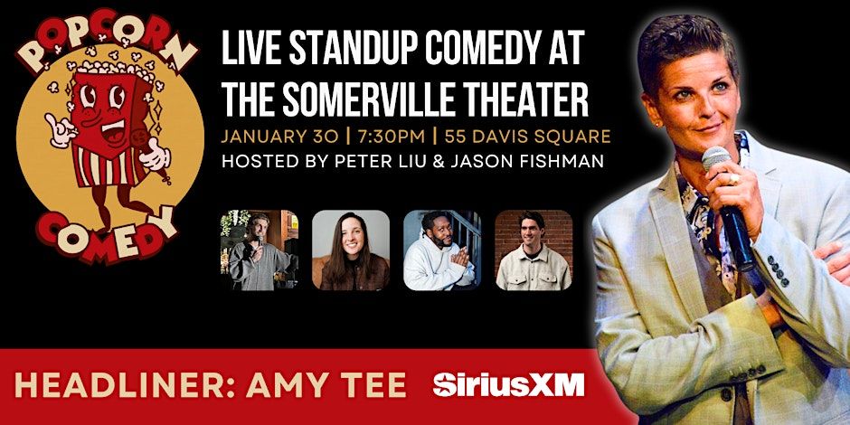 Popcorn Comedy Headlined by Amy Tee