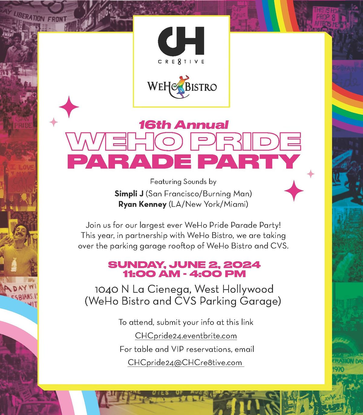The 16th Annual WeHo Pride Rooftop Party