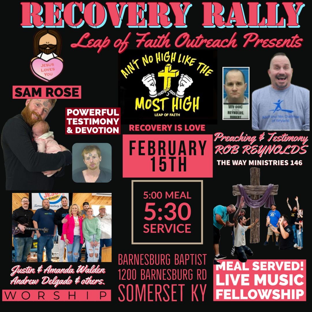 Recovery Rally Recovery \u2764\ufe0f\u200d\ud83e\ude79 is Love..Because God is Love!