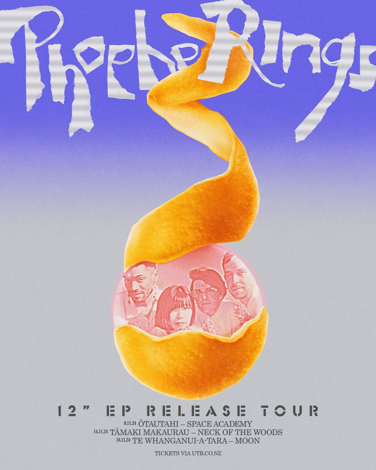 Phoebe Rings 12" EP Release Tour - T\u0101maki Makaurau