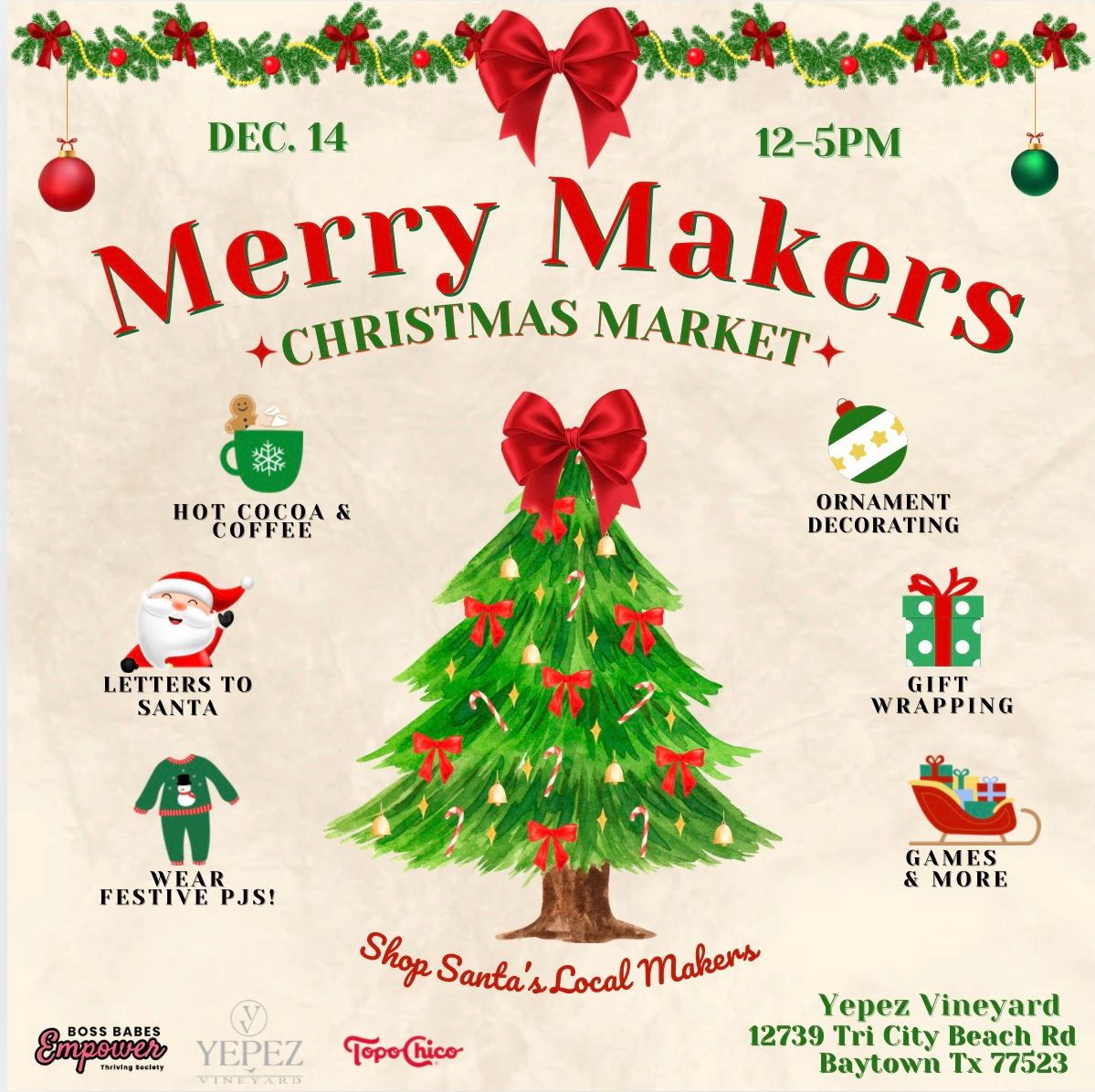 \u2728\ud83c\udf84 Merry Makers Christmas Market \ud83c\udf84\u2728