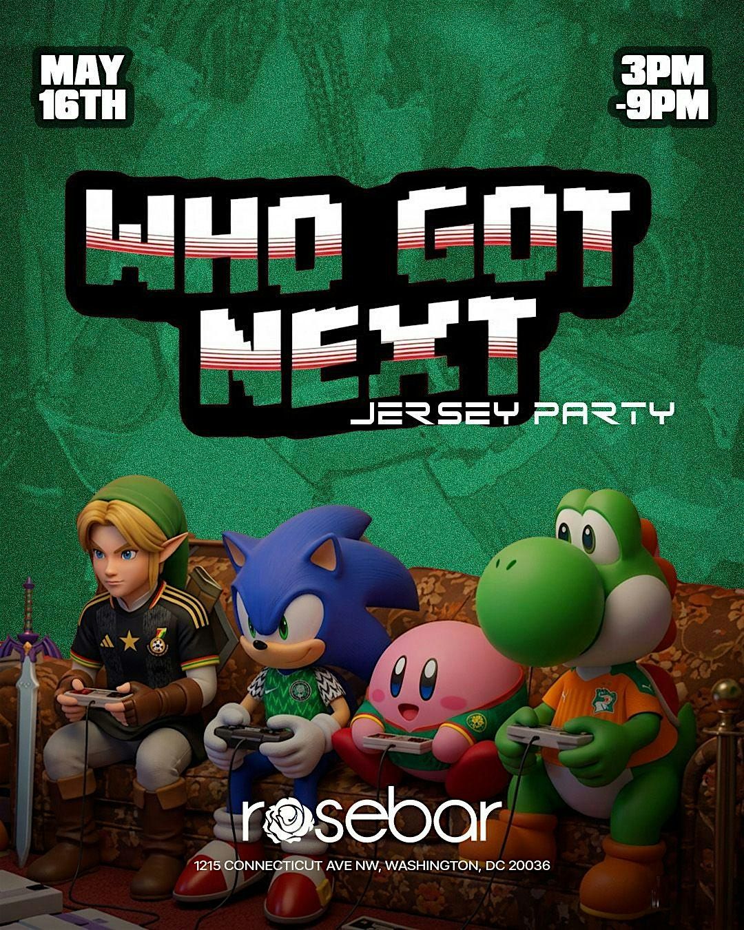 Who Got Next: Jersey Party