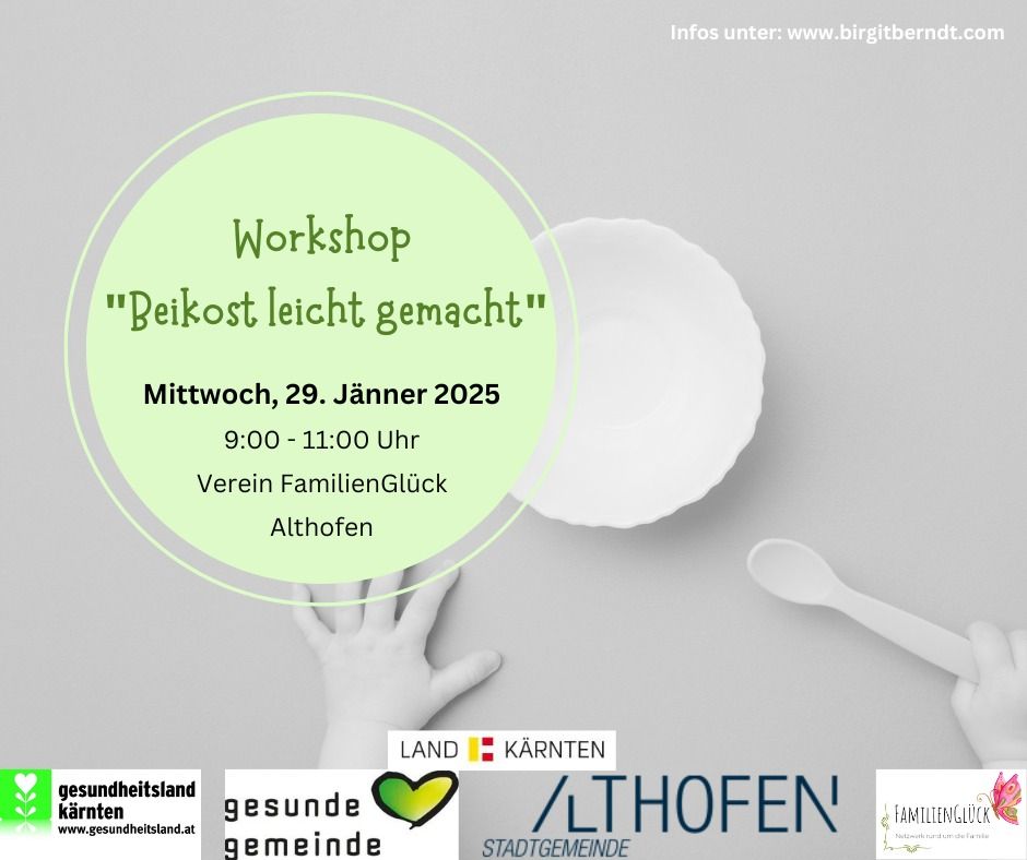 Beikost Workshop in Althofen