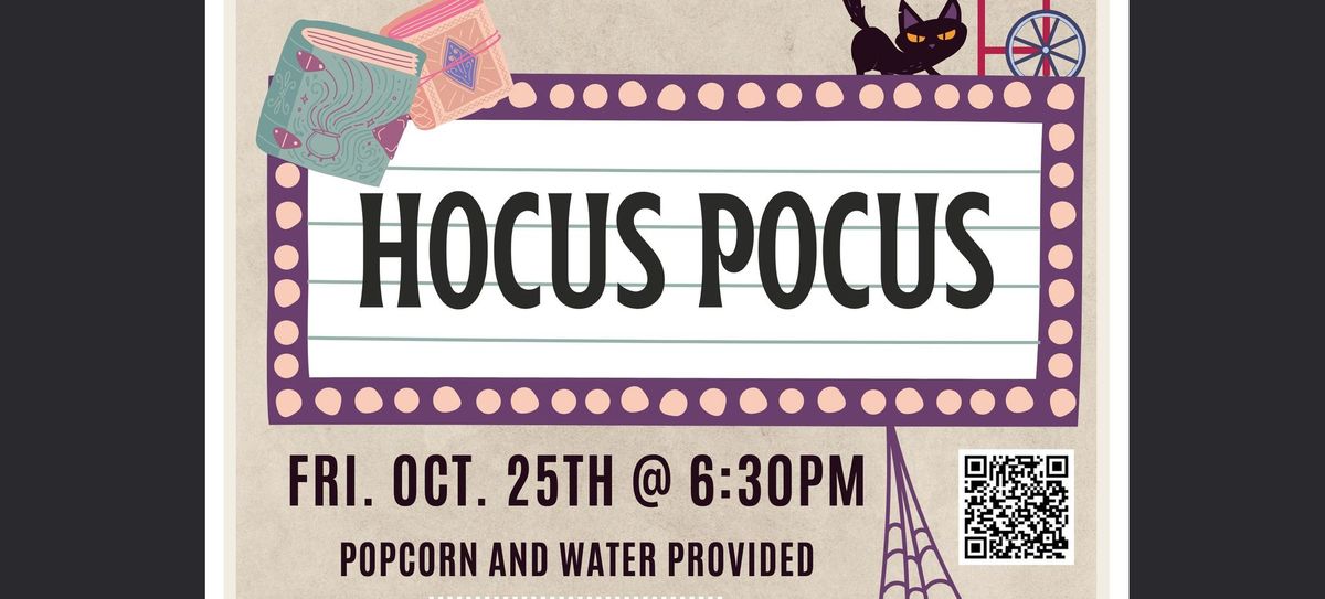 Hocus Pocus Movie Night at Pioneer