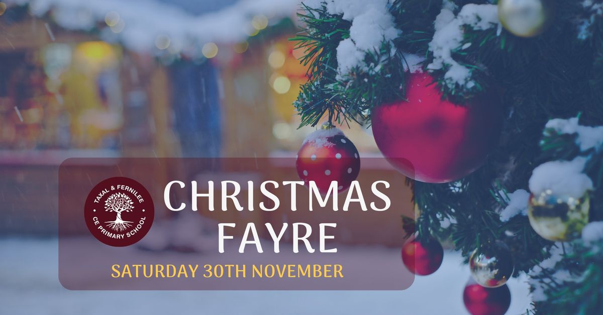 Taxal and Fernilee Primary School Christmas Fayre