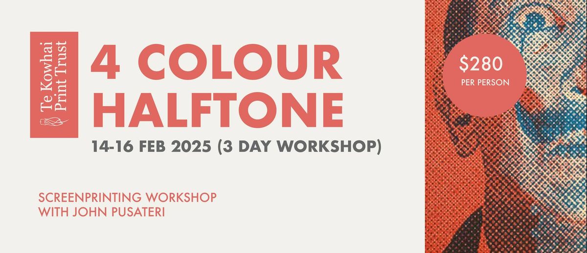 4 Colour Halftone Workshop (3-Day)