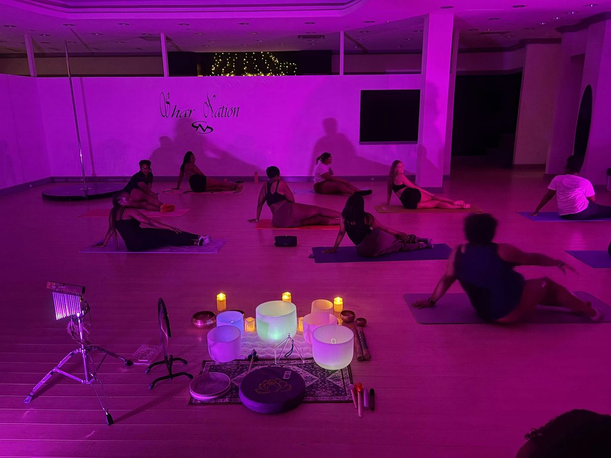 Elevate and Vibrate :Bare it All Pole Fitness and Sound Healing