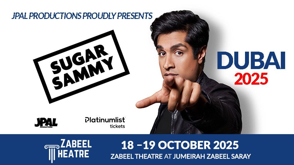 Sugar Sammy Live at Zabeel Theatre, Dubai