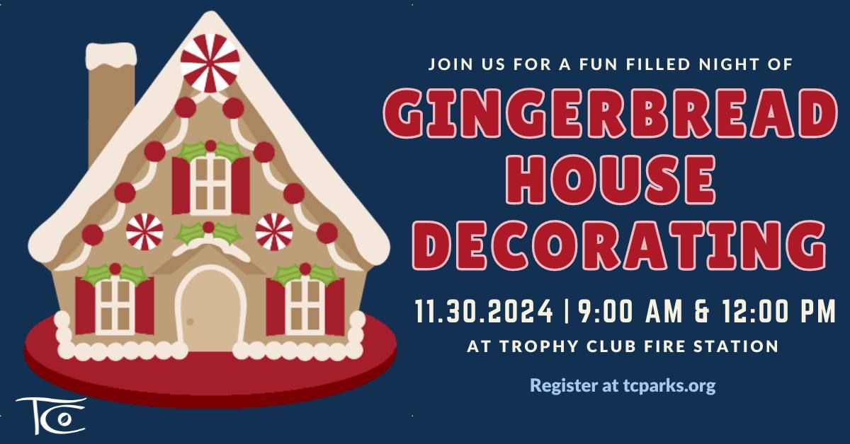 Gingerbread House Decorating