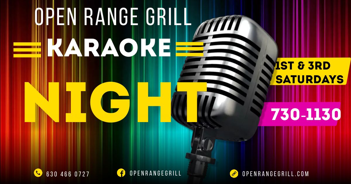 Karaoke at Open Range Grill with Sundowner Entertainment