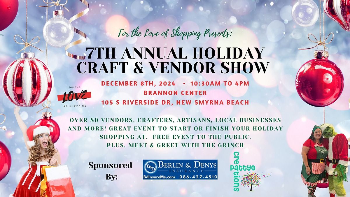 For The Love of Shopping - Holiday Craft Vendor Show 