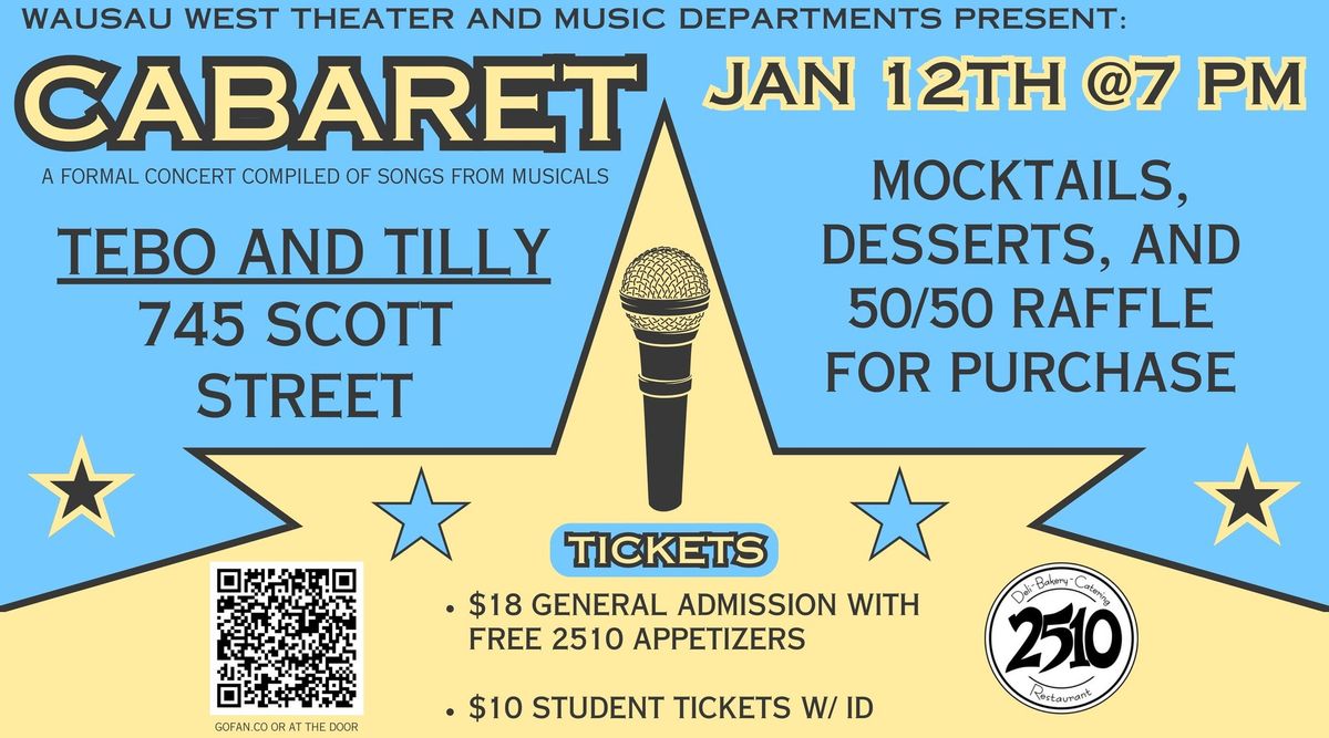 Wausau West Theater and Music CABARET