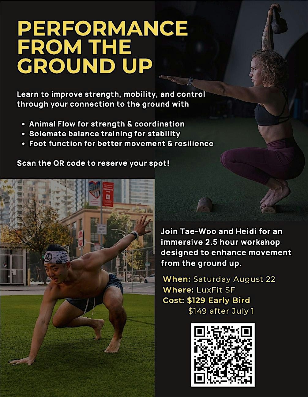 PERFORMANCE FROM THE GROUND UP