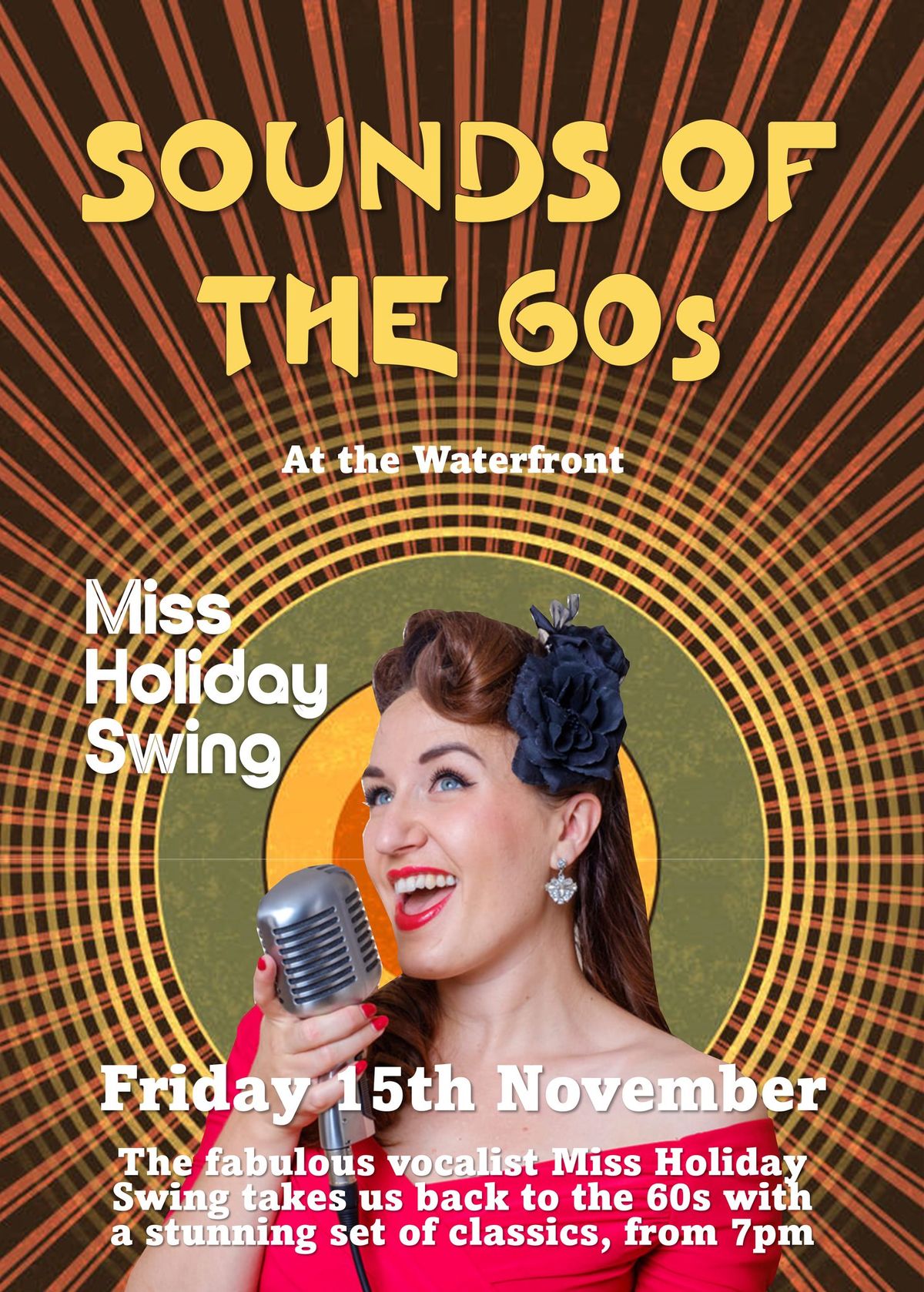 Friday Night Live, Sounds of the 60s! By Miss Holiday Swing