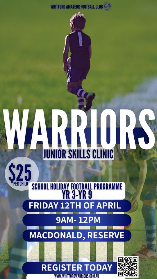 Warriors Junior Skills Programme