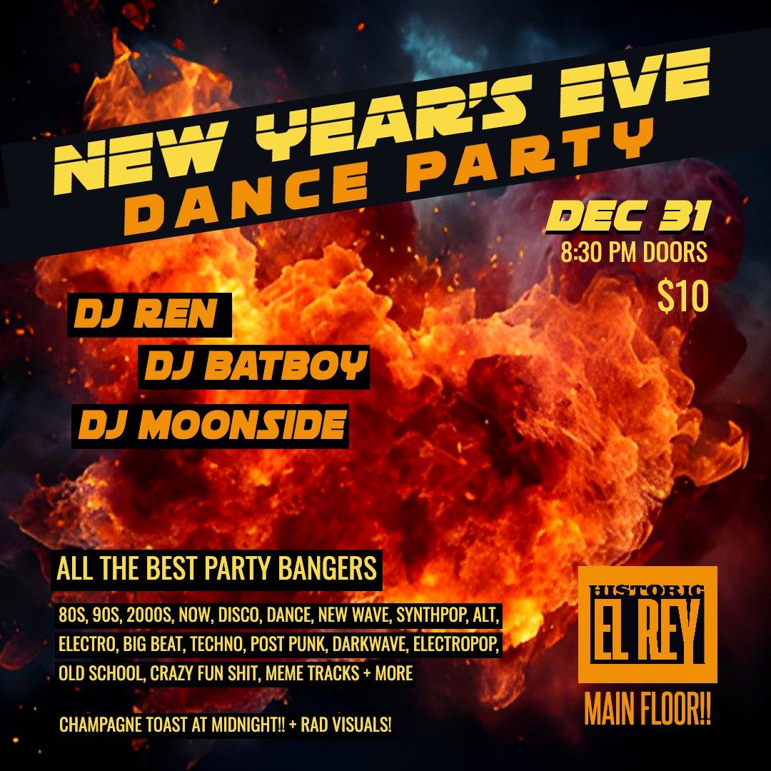 New Year's Eve Dance Party - at El Rey Theater Main Floor