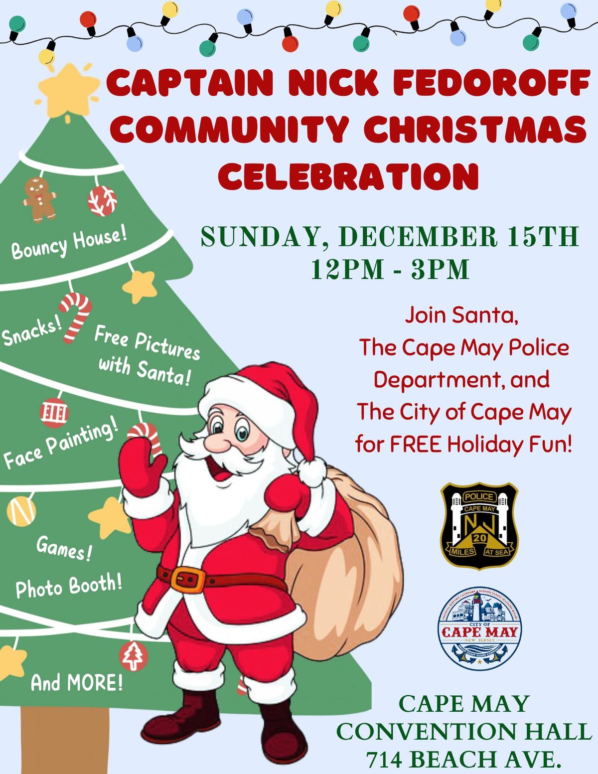 Captain Nick Fedoroff Community Christmas Celebration