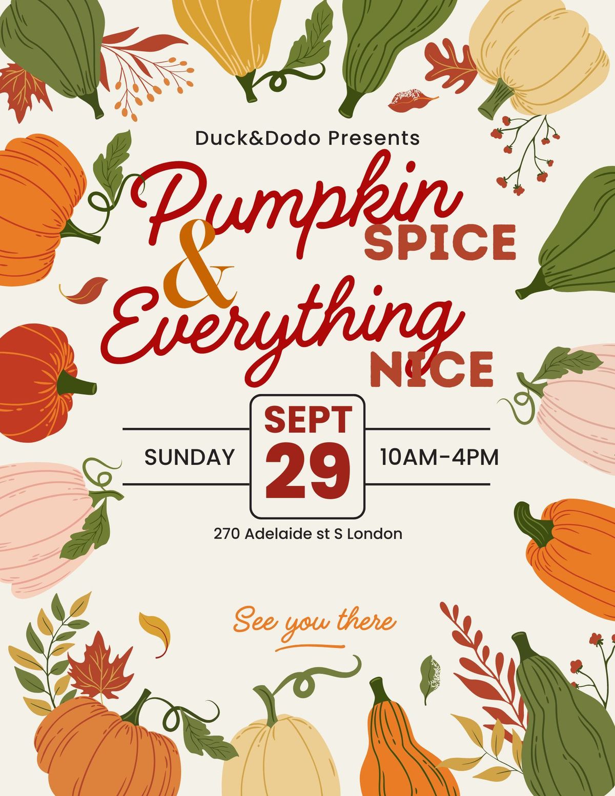 Pumpkin Spice & Everything Nice Party