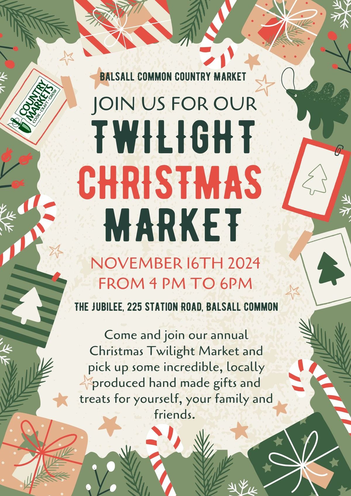 Twilight Christmas Market